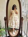 Cherries Summer Maxi Dress