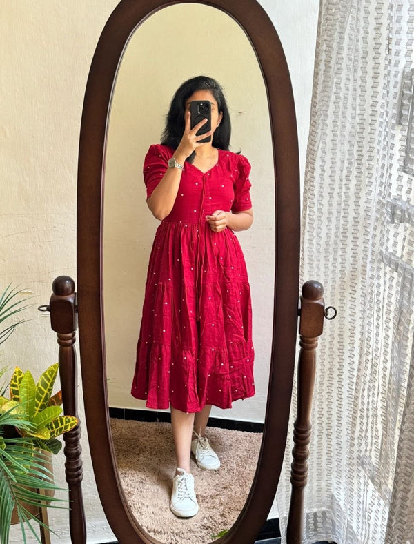 Ruby Retro Maxi Dress
