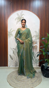 Moss Silk Ready-To-Wear Butterfly Saree