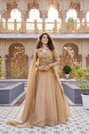 Crunchy Lehenga Choli with Heavy Embroidery & Dupatta