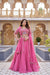Crunchy Lehenga Choli with Heavy Embroidery & Dupatta