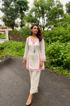 Hayaat Cotton Designer Farshi Co-ord Set ( No Dupatta )