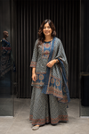 Komal Cotton Short Kurta Palazzo Pant Set