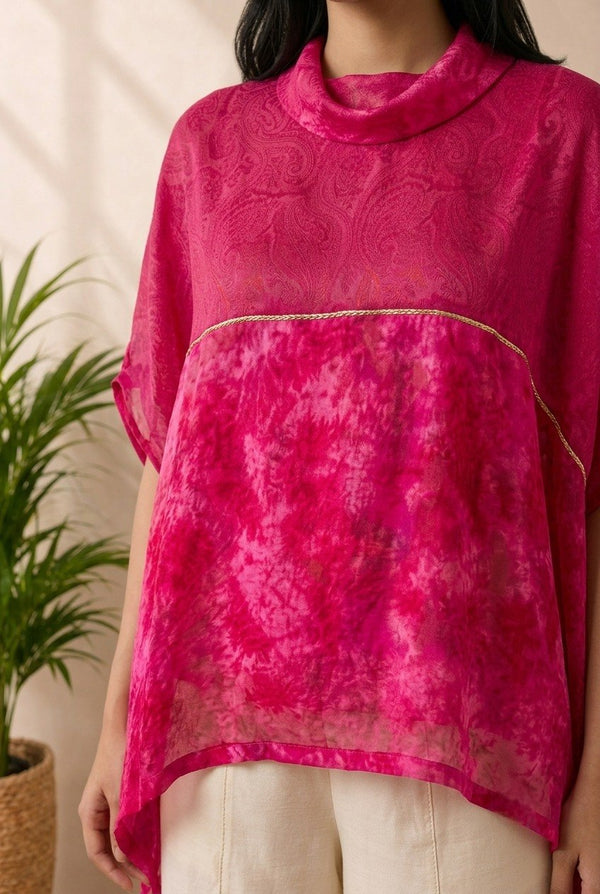 Kaira Premium Printed Kaftan Top