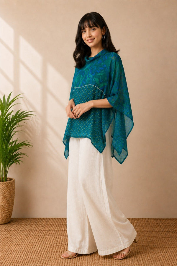 Kaira Premium Printed Kaftan Top