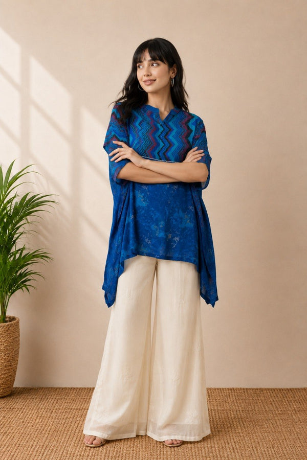 Kaira Premium Printed Kaftan Top