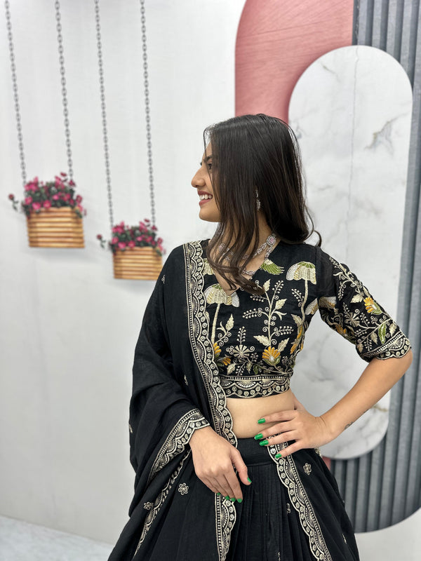 Heavy Embroidery Festival Lehenga Choli