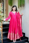 Banarasi Anarkali Kurti Set