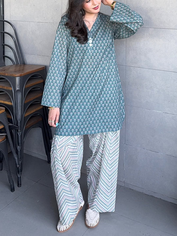 Neelam Cotton Printed Co-Ord Set