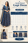 Khushi Ajrakh Printed Mul Mul Cotton Gopi Dress