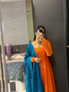Orange Bloom Suit Set