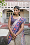 Isha Tussar Silk and Patola Print Saree
