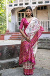 Isha Tussar Silk and Patola Print Saree