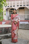 Isha Tussar Silk and Patola Print Saree