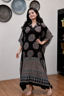 Ankita Ajrakh Printed Kaftan Dress