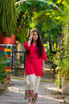 Diya Cotton Embroidered Co-ords Set