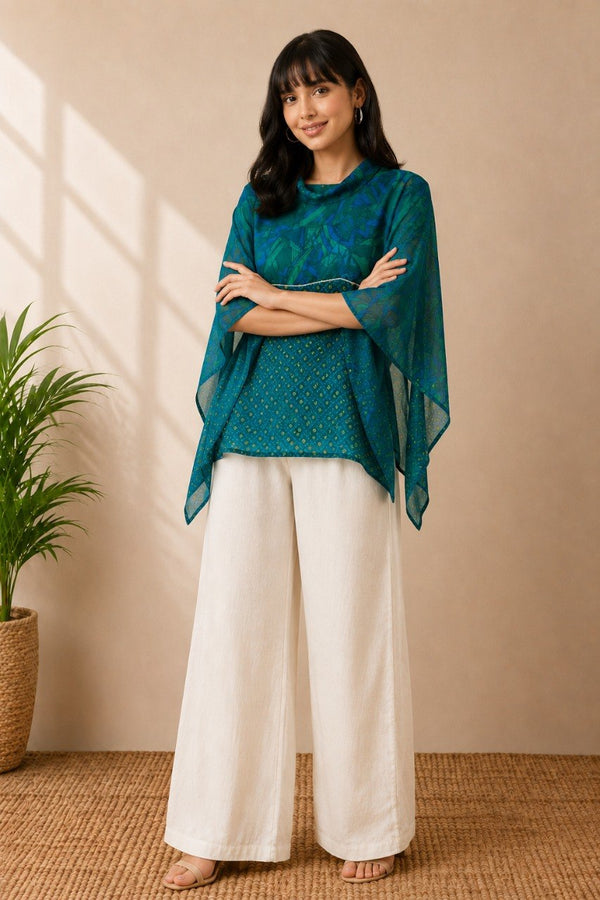 Kaira Premium Printed Kaftan Top