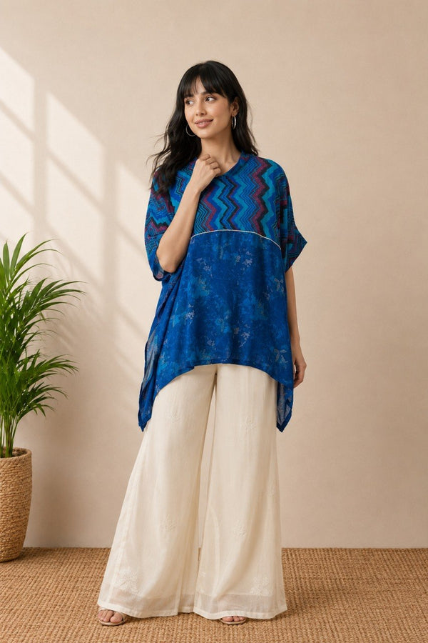 Kaira Premium Printed Kaftan Top