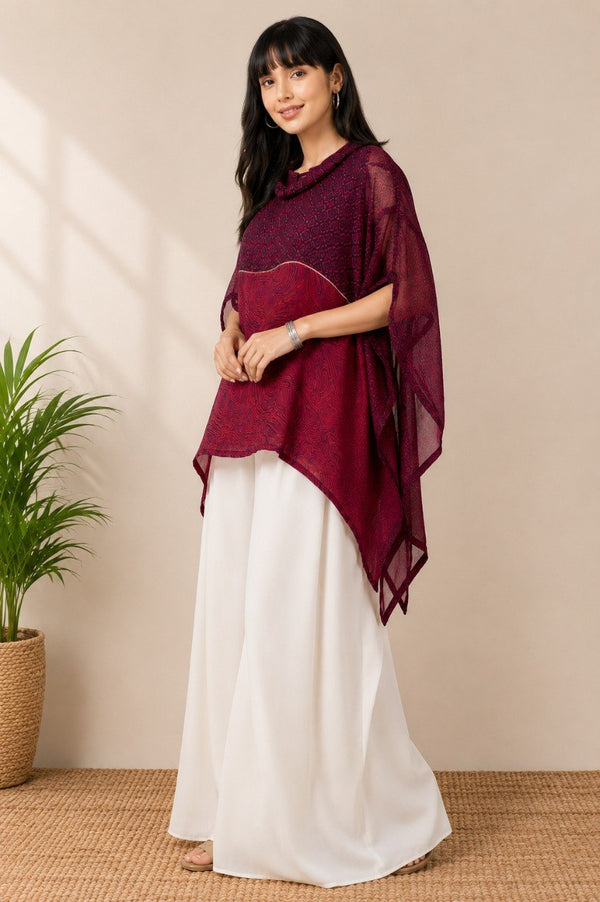 Kaira Premium Printed Kaftan Top