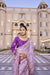 Siya Stylish Embroidery Latakan Saree