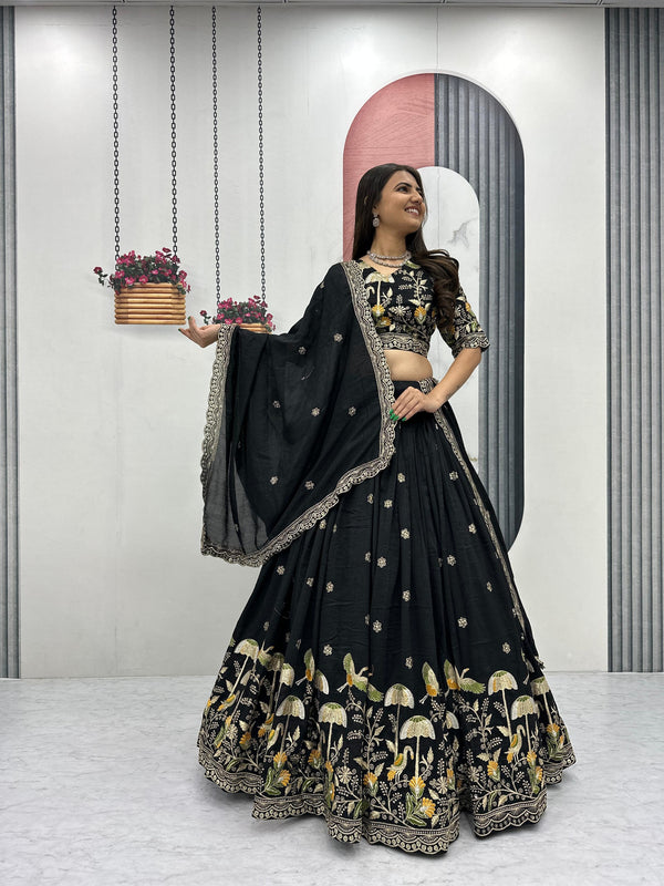Heavy Embroidery Festival Lehenga Choli