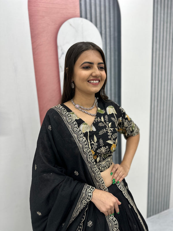 Heavy Embroidery Festival Lehenga Choli