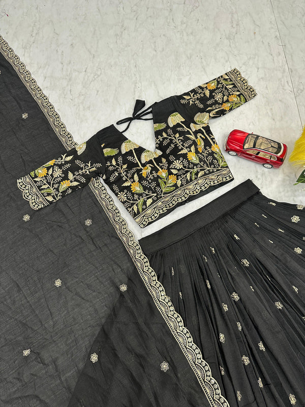 Heavy Embroidery Festival Lehenga Choli